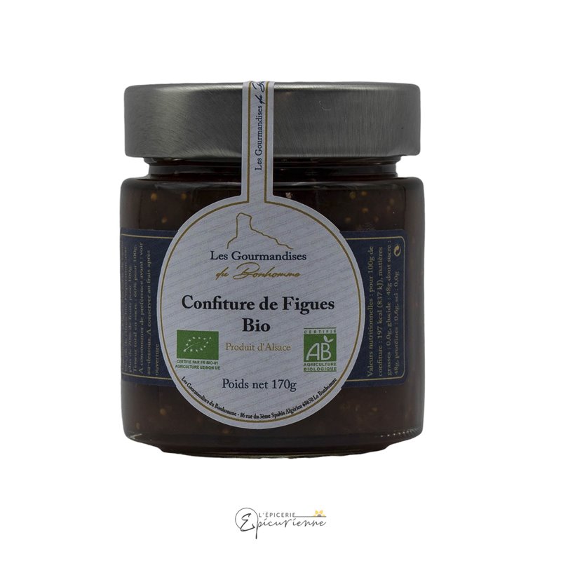 CONFITURE DE FIGUES BIO 