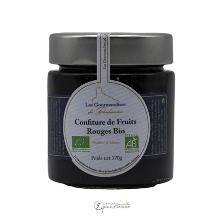 CONFITURE FRUITS ROUGES BIO