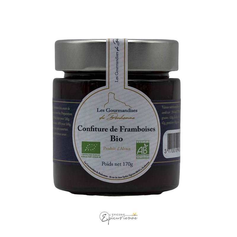 CONFITURE FRAMBOISES BIO 