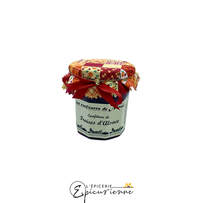 CONFITURE DE FRAISES D'ALSACE 