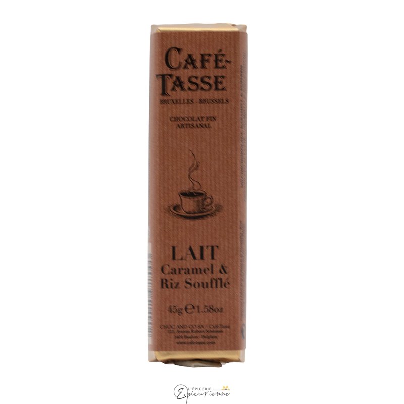 BARRE CHOCOLAT AU LAIT CARAMEL ET RIZ SOUFFLÉ 