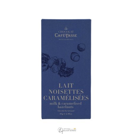 TABLETTE CHOCOLAT AU LAIT ET NOISETTES CARAMÉLISÉES