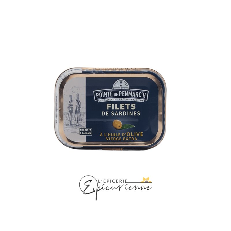 FILETS DE SARDINES HUILE OLIVE VIERGE EXTRA 