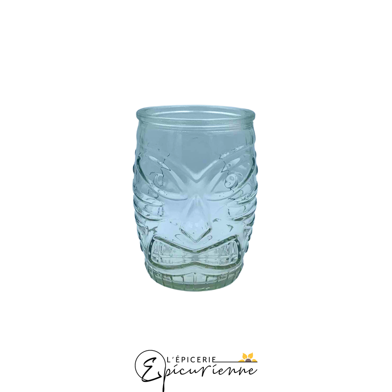 VERRE TIKI TRANSPARENT 