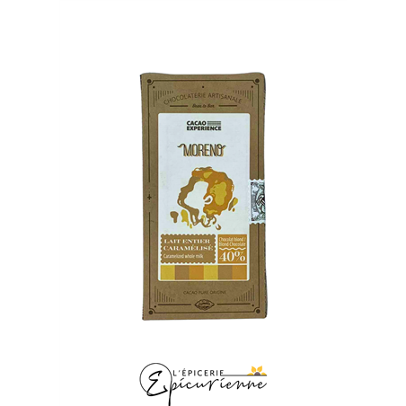 TABLETTE CHOCOLAT 40% "MORENO"