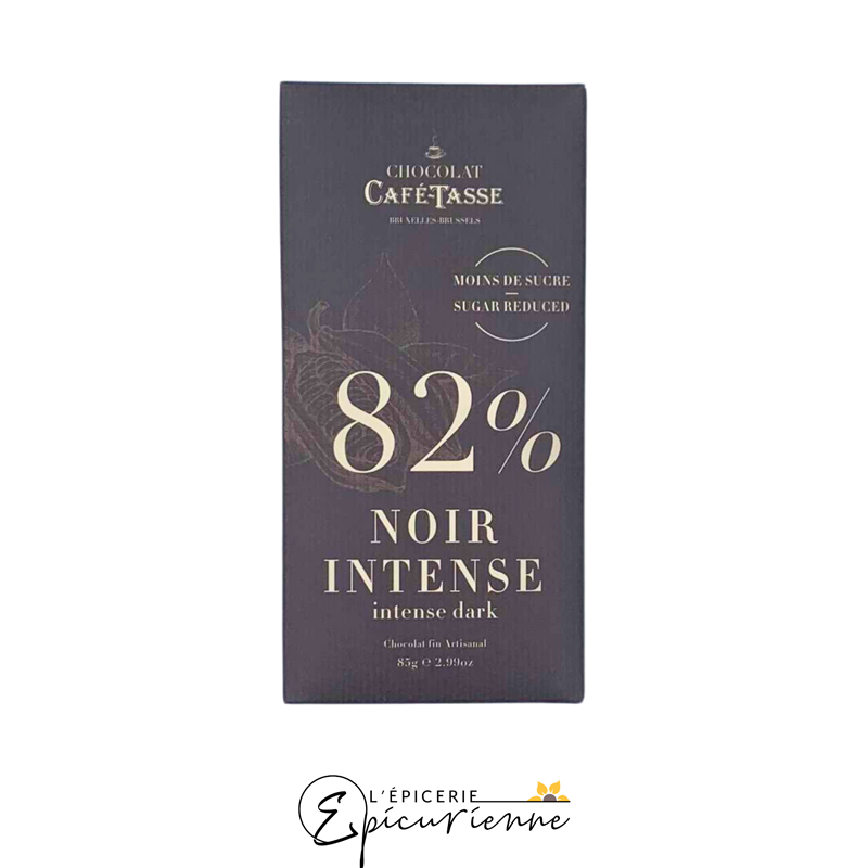 TABLETTE CHOCOLAT NOIR INTENSE 82%