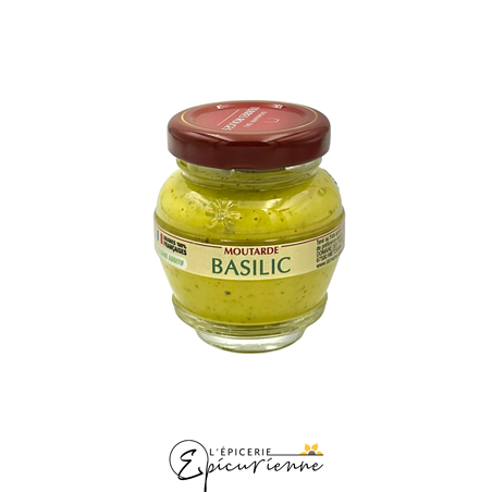 MOUTARDE BASILIC (55G)