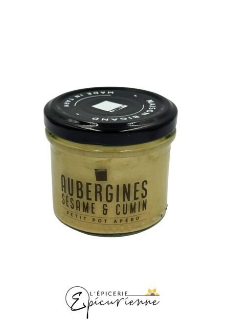 Tartinable Aubergines sésame et cumin