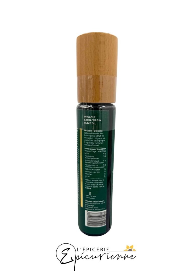 Huile olive fruitée extra vierge préssée à froid – Greenomic