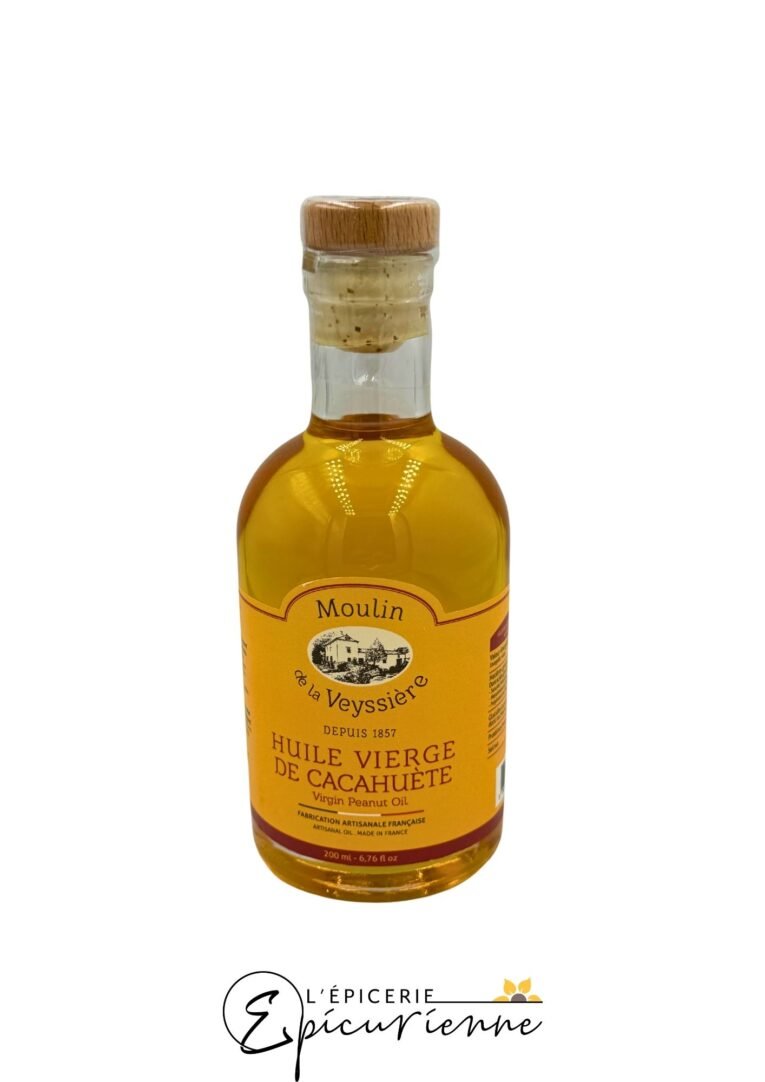 Huile vierge de cacahuète– Moulin de la Veyssière