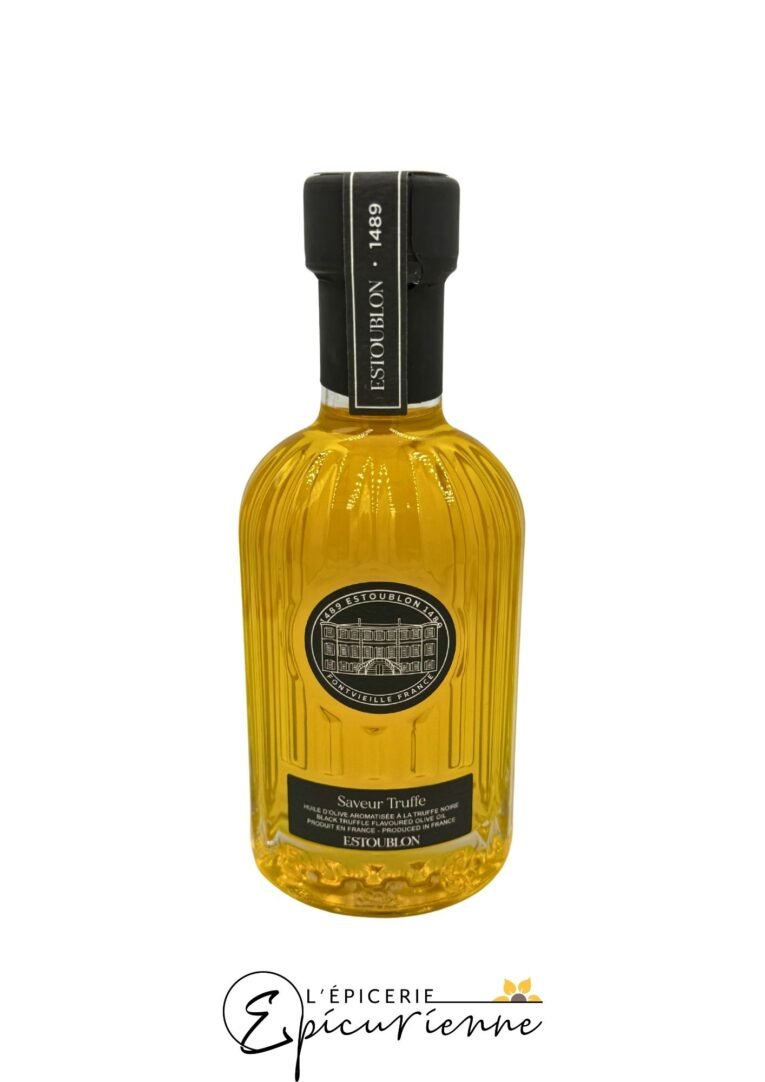 Huile olive vierge extra saveur truffe - Estoublon
