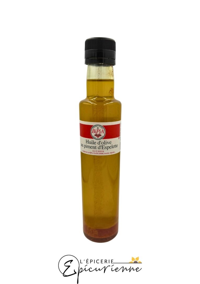 Huile d'olive au piment d'Espelette – Bipia