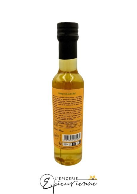 Vinaigre de cidre d'Orléans - Martin‑Pouret