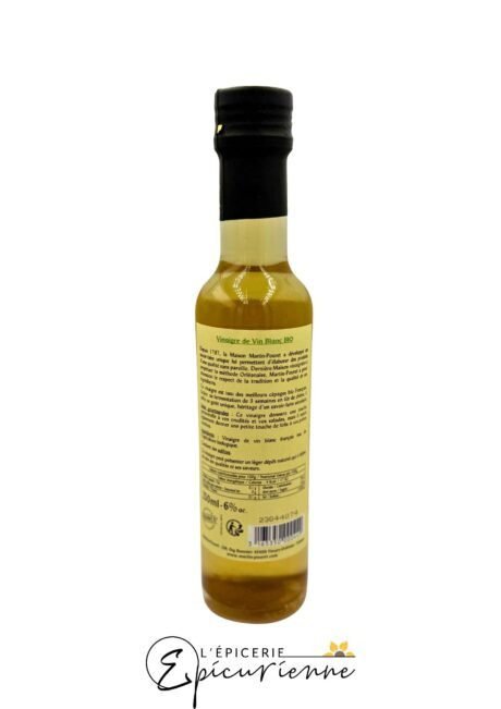Vinaigre de vin blanc d'Orléans - Martin Pouret