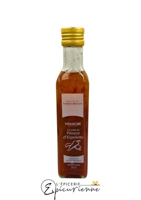 Vinaigre de piment d'Espelette - Domaine des Terres Rouges
