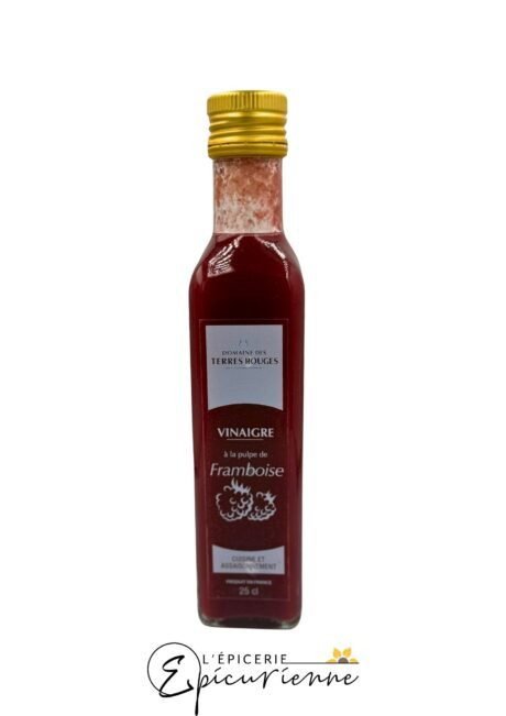 Vinaigre de pulpe de framboise – Domaine des Terres Rouges