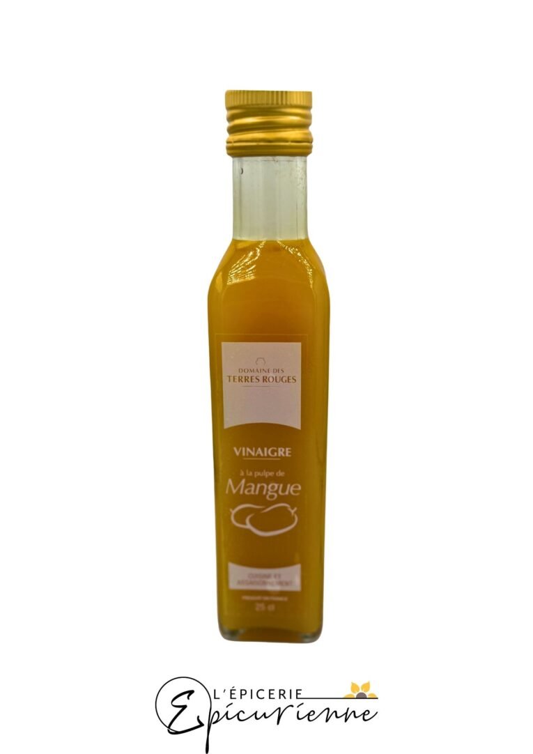 Vinaigre de pulpe de mangue – Domaine des Terres Rouges