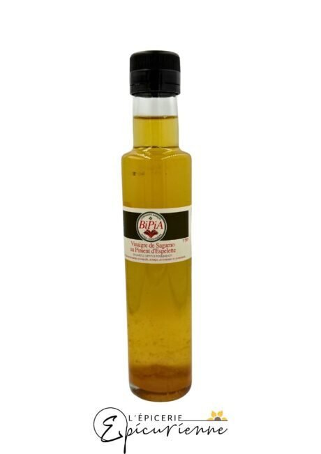 Vinaigre de Sagarno au piment d’Espelette AOP – BiPiA