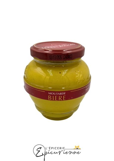Moutarde à la bière – Domaine des Terres Rouges