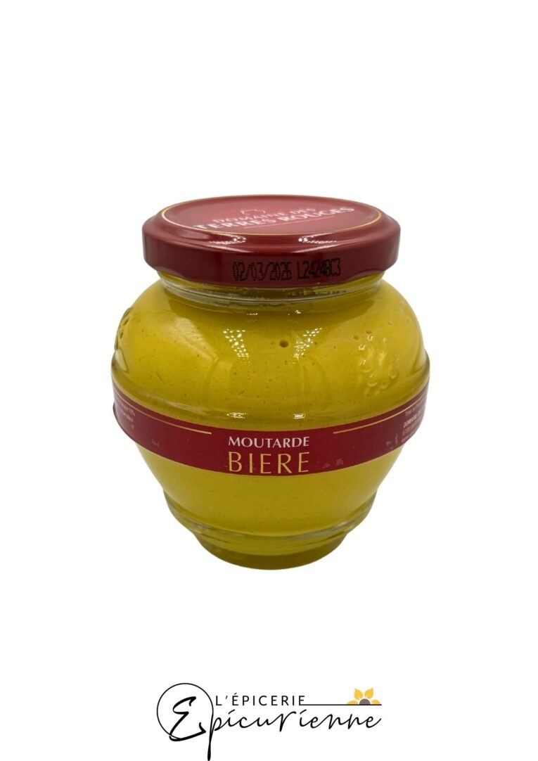 Moutarde à la bière – Domaine des Terres Rouges
