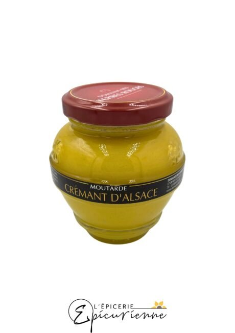 Moutarde au Crémant d’Alsace – Domaine des Terres Rouges