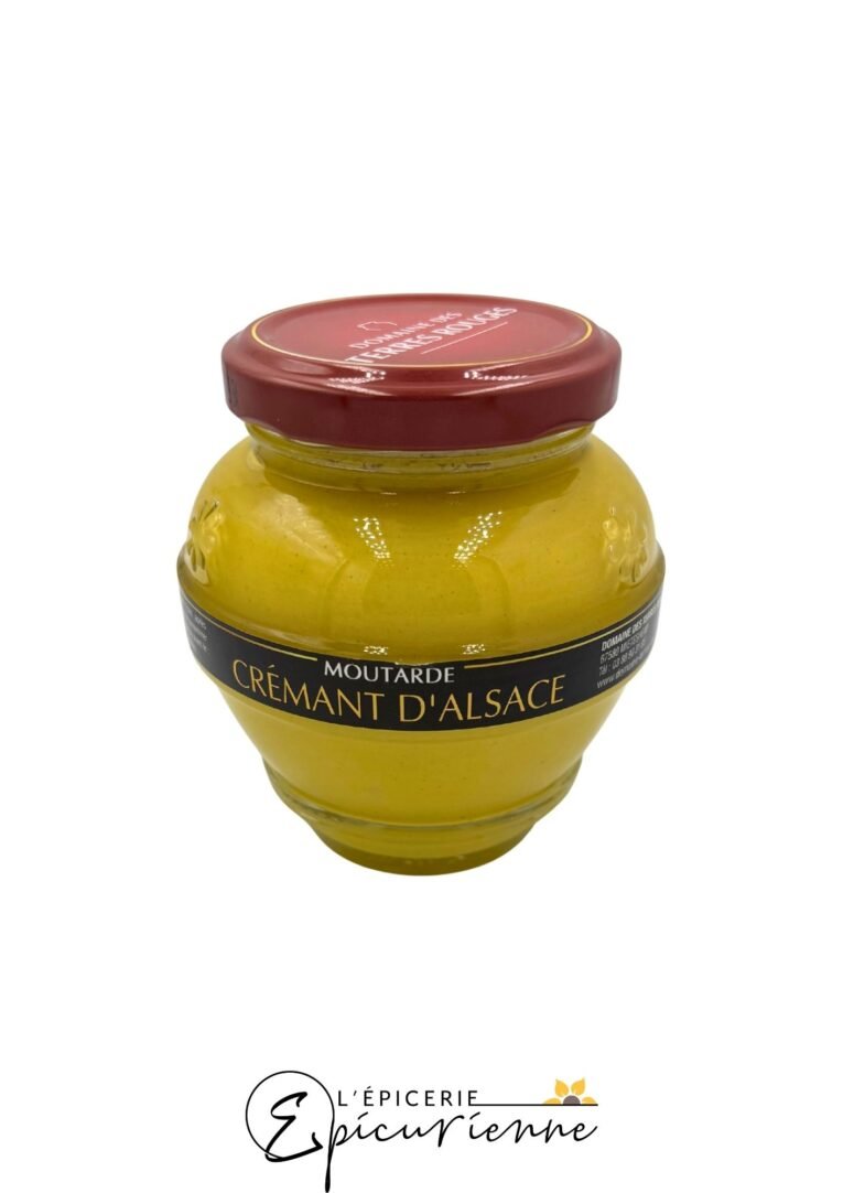 Moutarde au Crémant d’Alsace – Domaine des Terres Rouges