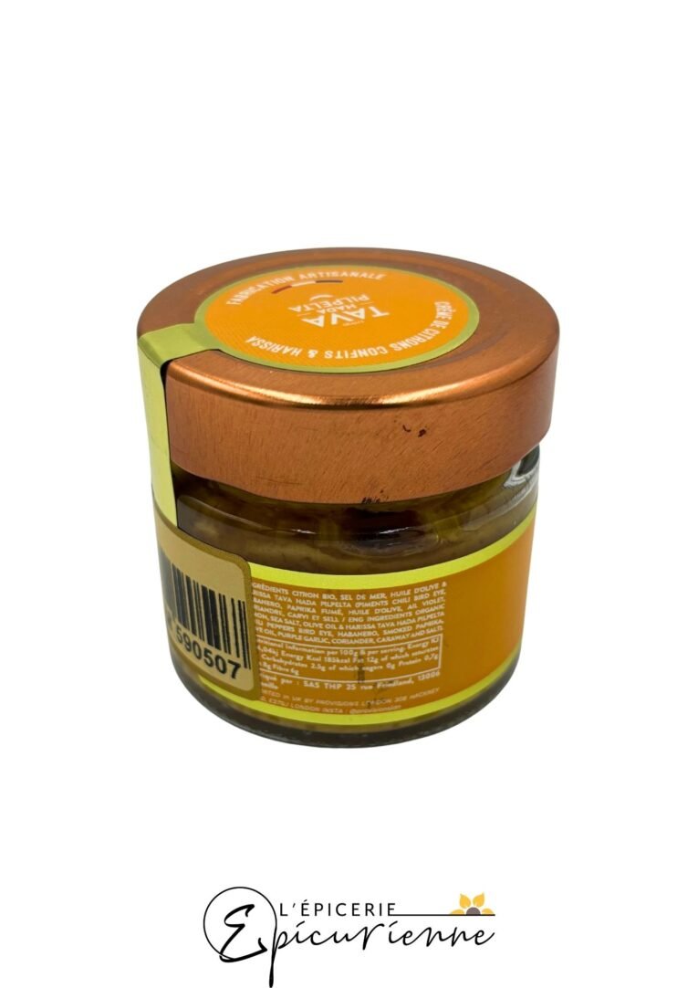 Crème de citrons confits à l’Harissa – Tava Hada Pilpelta