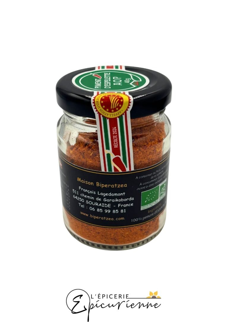 Poudre de piment d'Espelette – Biper Xokoa