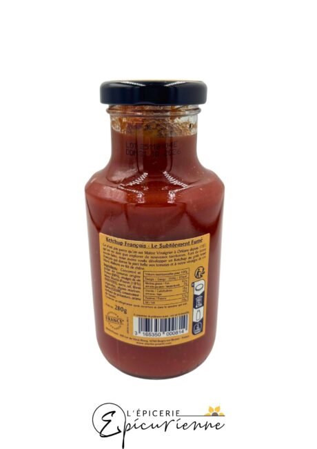 Ketchup français subtilement fumé