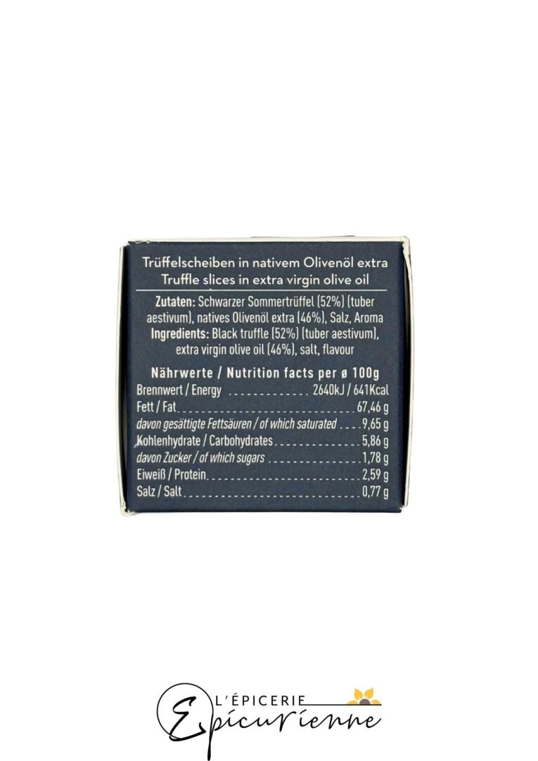 Carpaccio de truffe - Carpaccio di Tartufo Greenomic