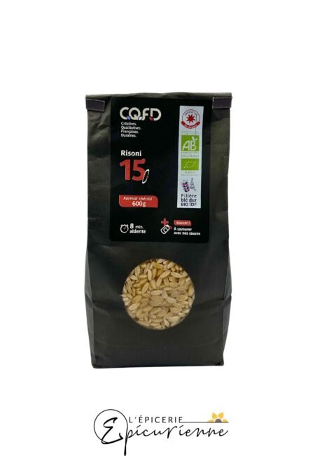 Risoni C.Q.F.D. – Pâtes bio
