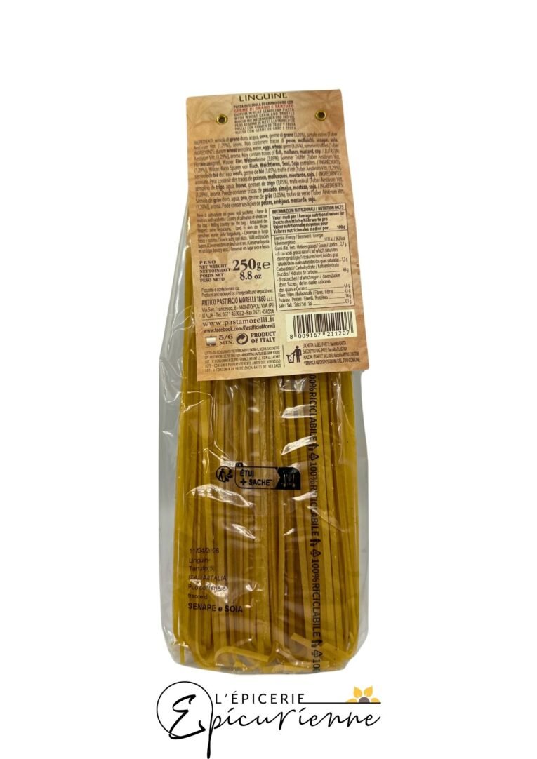 Linguine à la truffe - Morelli 500g