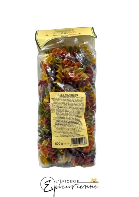 Pâtes artisanales - Hélice multicolores L’Arco dei Sapori