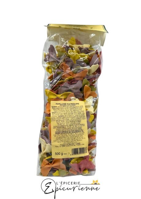 Pâtes papillon multicolores - L'arco dei sapori
