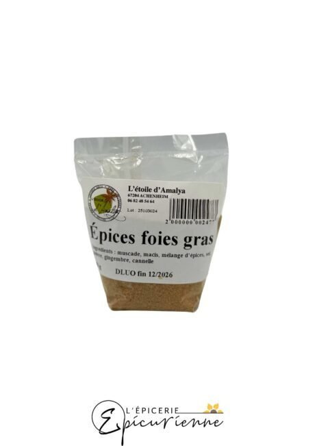 Epices pour foie gras – L’Étoile d’Amalya 80g