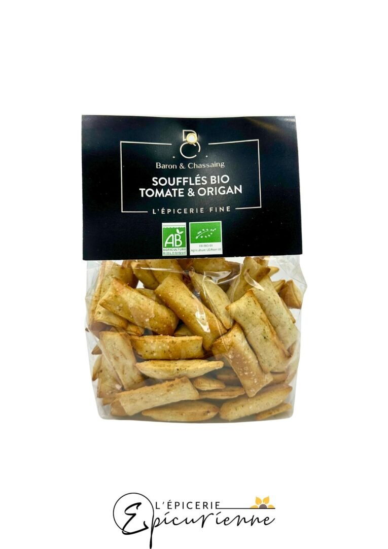 Soufflés Bio tomate et origan Baron & Chassaing