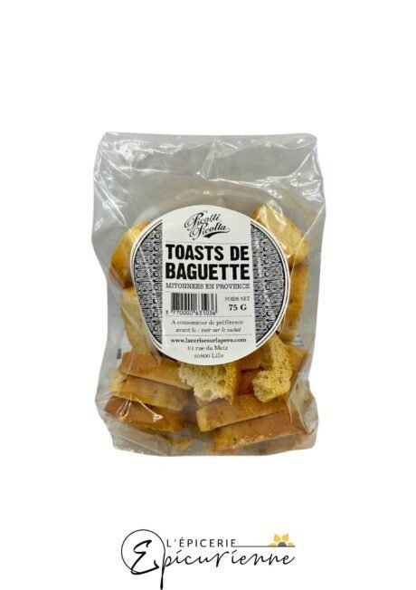 Mini Toasts grillés de baguette – Picotti-Picotta 75g
