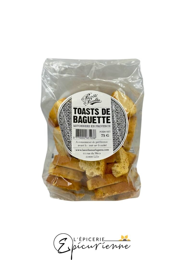Mini Toasts grillés de baguette – Picotti-Picotta 75g