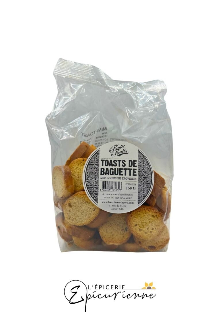 Mini Toasts grillés de baguette – Picotti-Picotta 150g