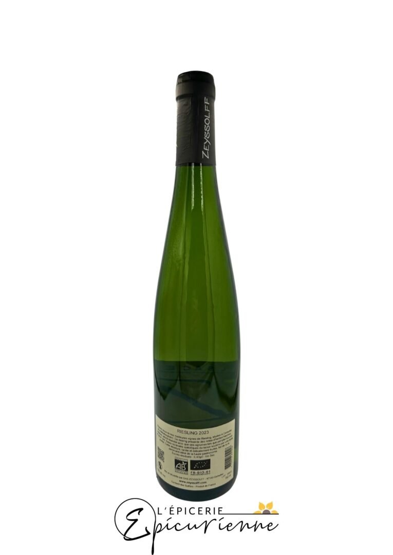 Vin Blanc d'Alsace - Riesling- Maison Zeyssolff