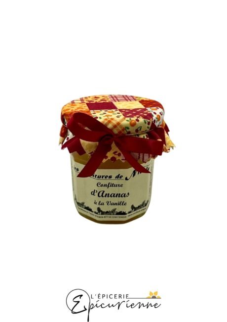 Confiture d'ananas à la vanille - Nicole 250g