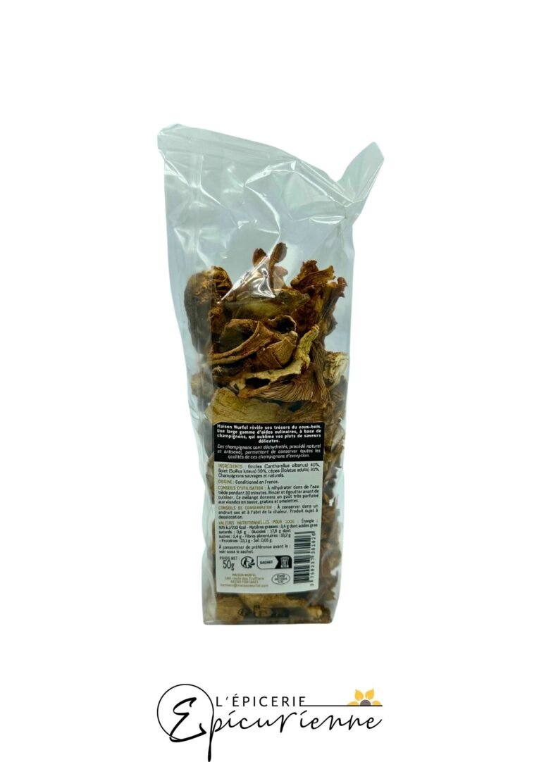 Mélange champignons forestier - Maison Wurfel - 50g