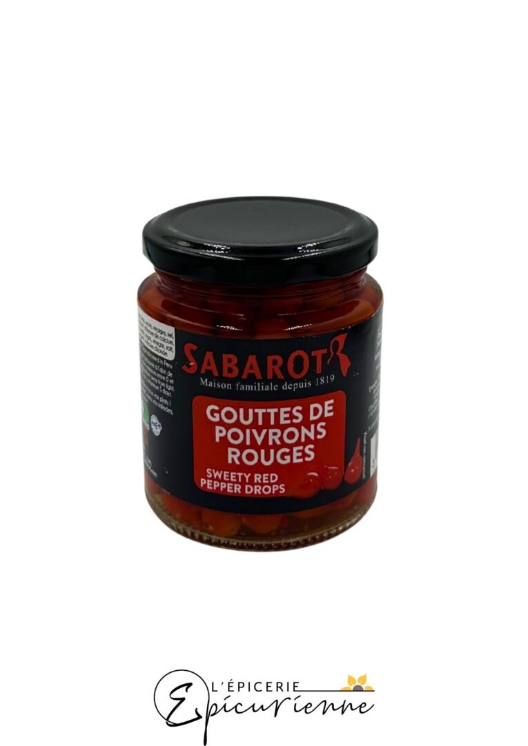 Poivrons rouges gouttes - Sabarot