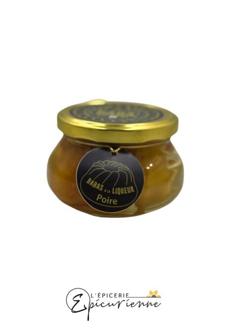 Baba à la liqueur de Poire - Elsass Baba