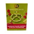 Bretzels chocolat blanc Matcha framboise – Bretzel & Co