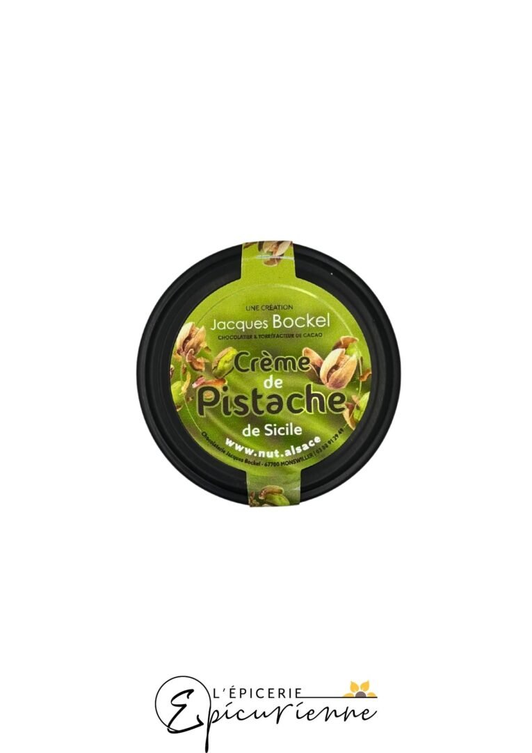 Crème de pistache de Sicile – Jacques Bockel