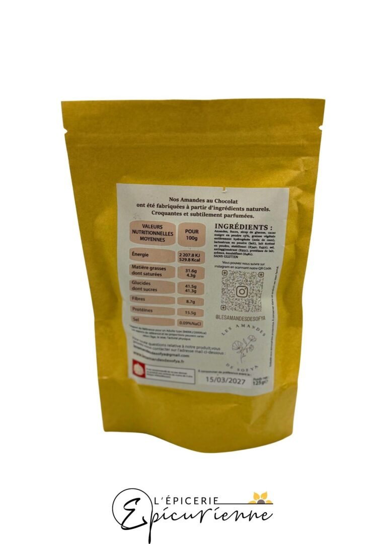 Amandes au chocolat– Les Amandes de Sofya