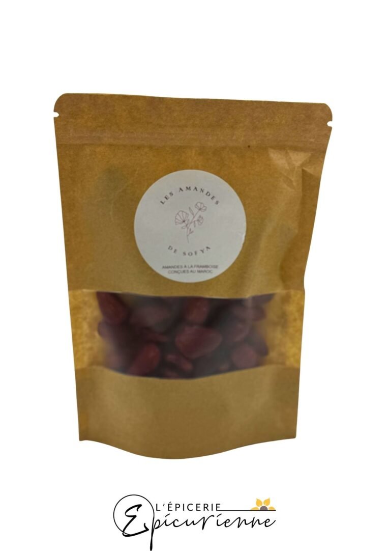 Amandes à la framboise– Les Amandes de Sofya