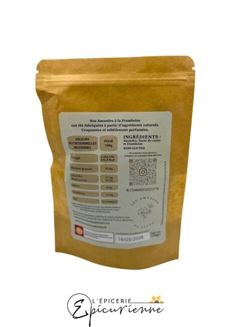 Amandes à la framboise– Les Amandes de Sofya