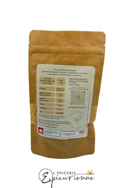 Amandes au wasabi – Les Amandes de Sofya